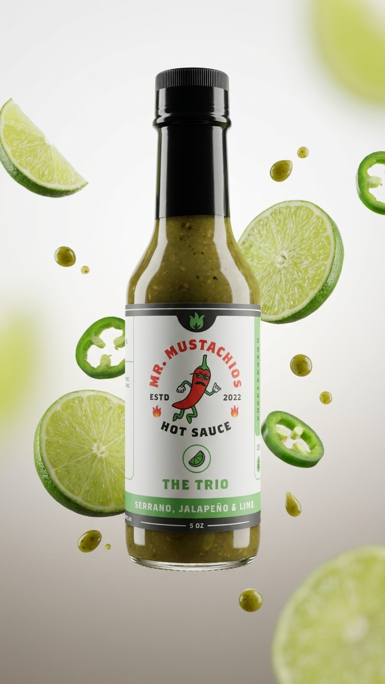 "The Trio" (Serrano, Jalapeño, & Lime)