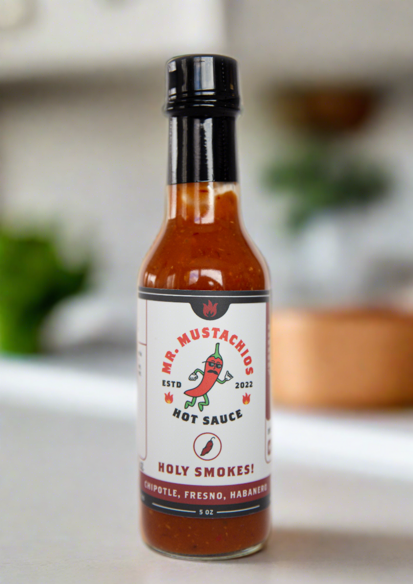 "Holy Smokes!" (Chipotle, Habanero, Mandarin)