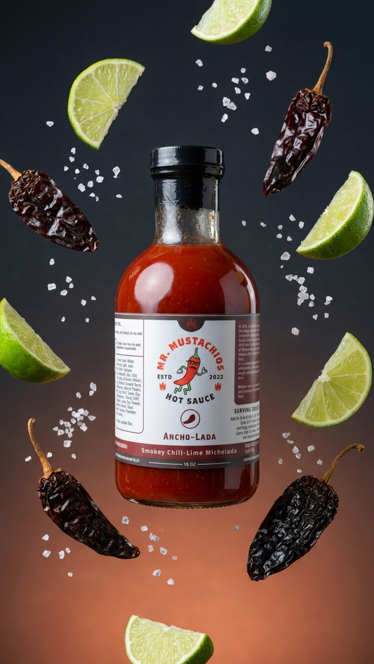 "Ancho-Lada" (Smokey Ancho Chili-Lime Michelada Mix)