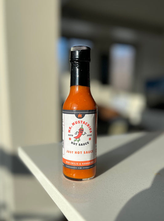"Just Hot Sauce" (Red Chili and Habanero)